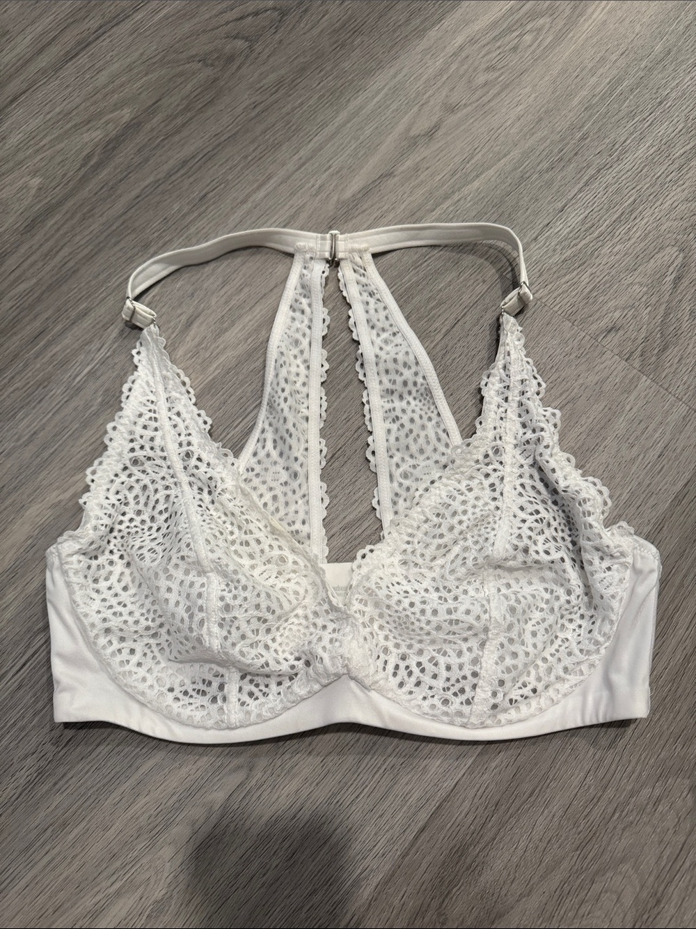 Curvy Couture halter/ racerback bra 38DD